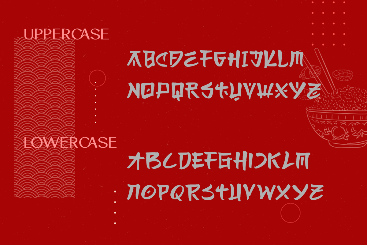 Bento Japanese Font - Image 8