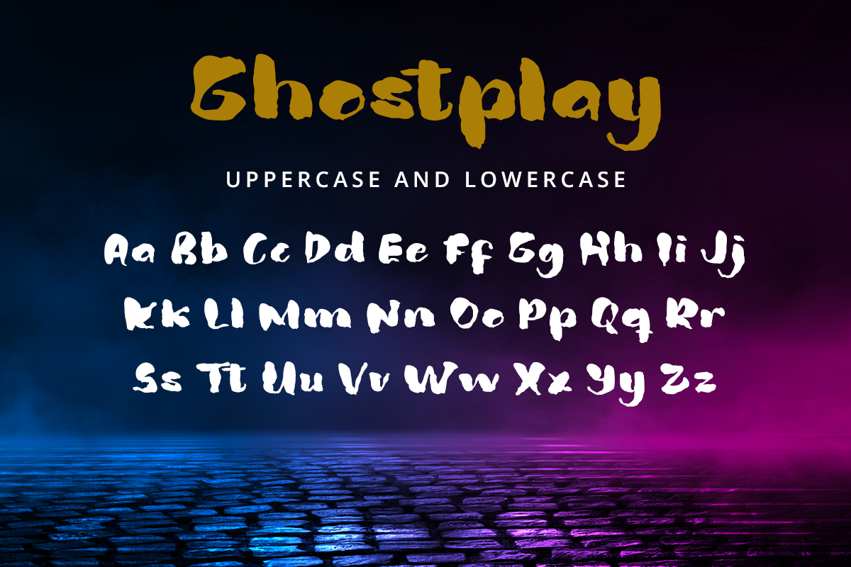 Ghostplay Decorative Handwriting Font - Image 9