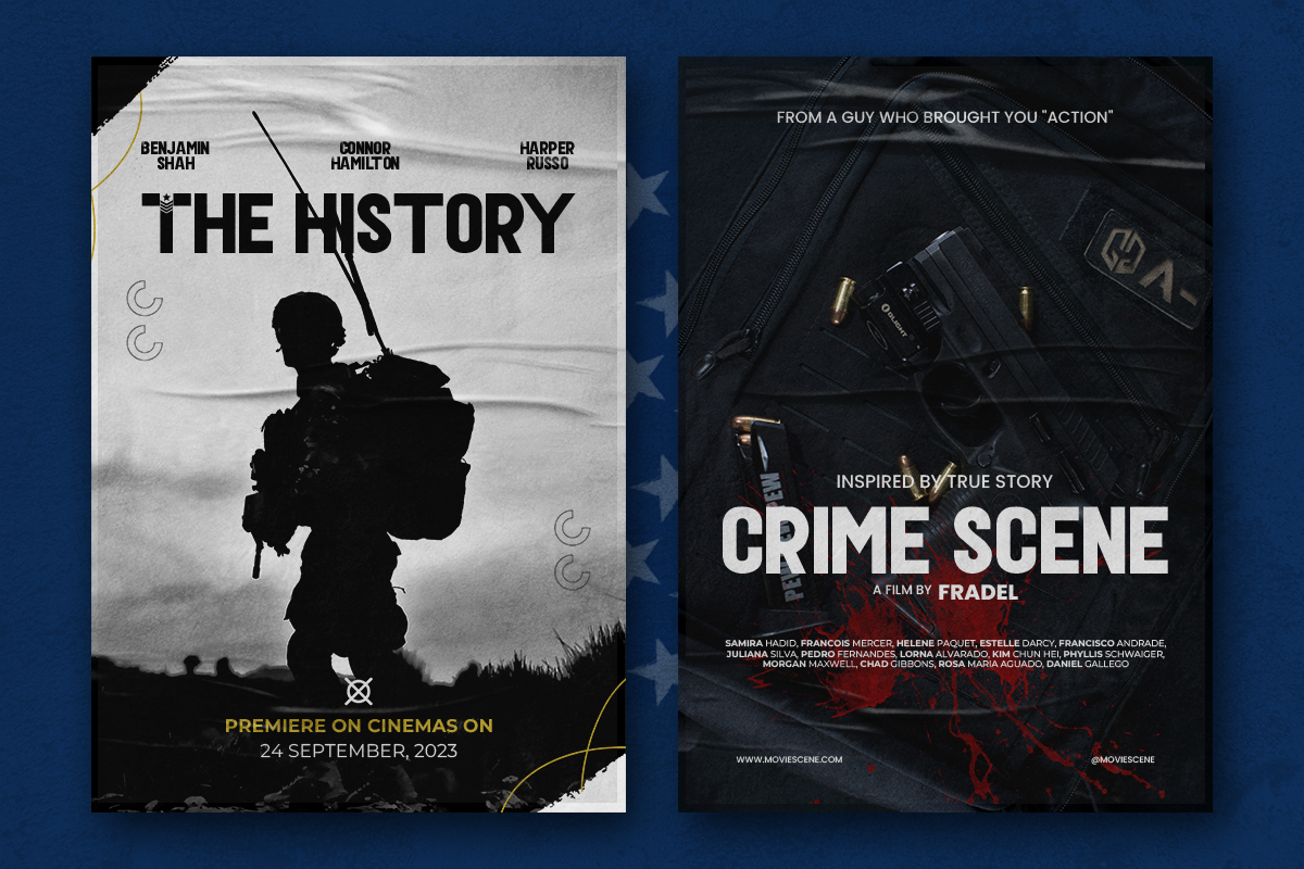 US Veteran Decorative Sans Serif Font - Image 4