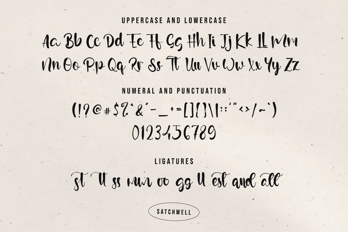 Satchwell Handwritten Font - Image 9