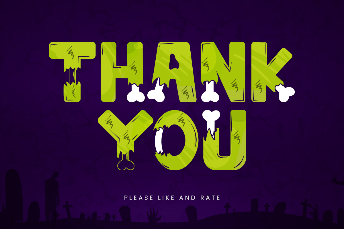 Zombie City Unique Horror Font - Image 10