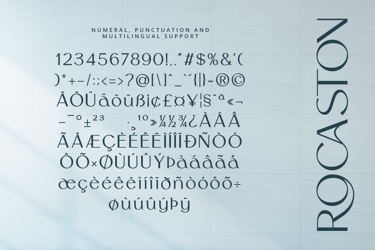 Rocaston Decorative Sans Serif Font - Image 12