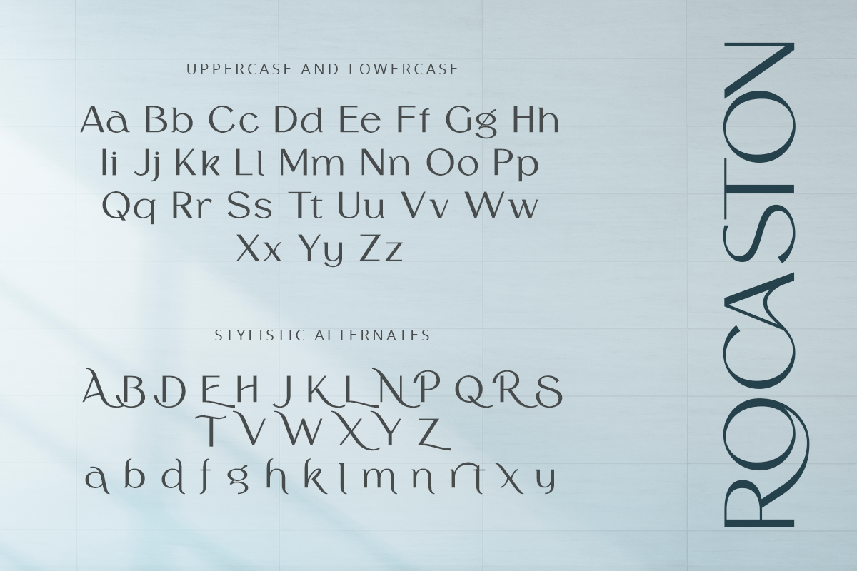 Rocaston Decorative Sans Serif Font - Image 10