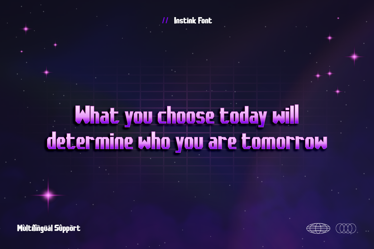 Instink Futuristic Font - Image 5