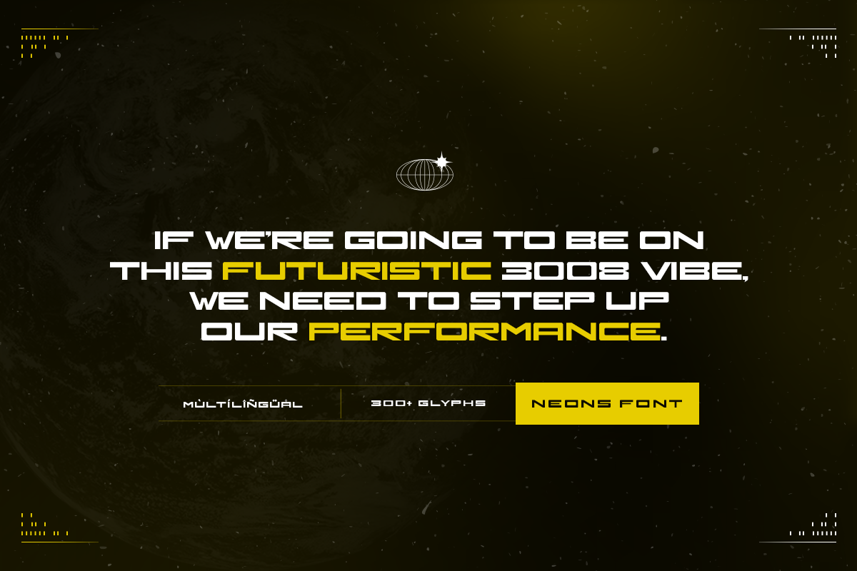 Neons Futuristic Font - Image 5