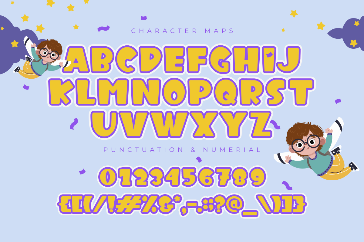Kids Edition Classy Kids Font - Image 8