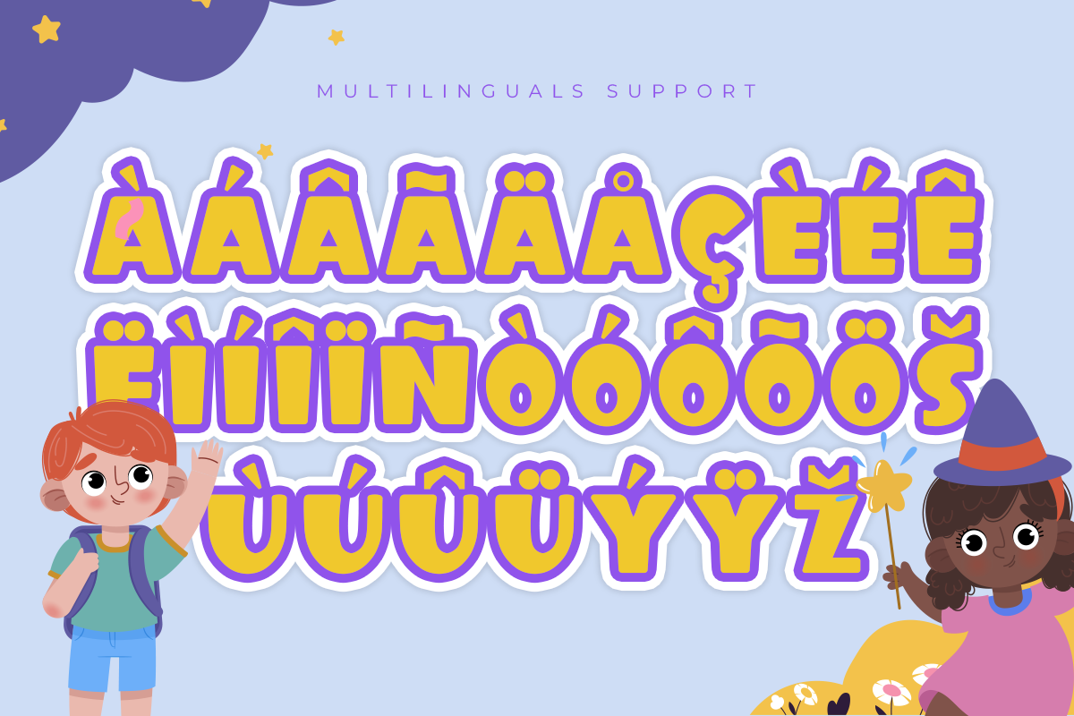 Kids Edition Classy Kids Font - Image 9