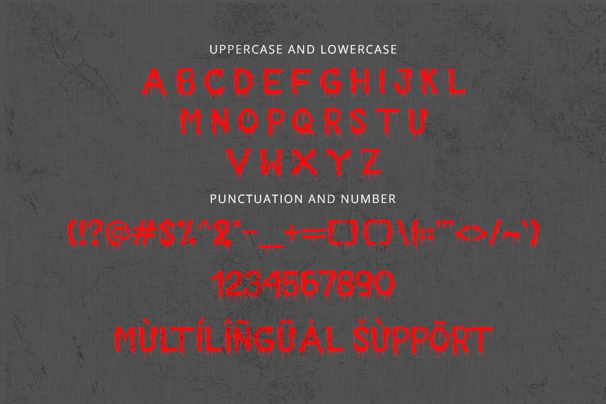 Bloodsoul Horror Font - Image 9