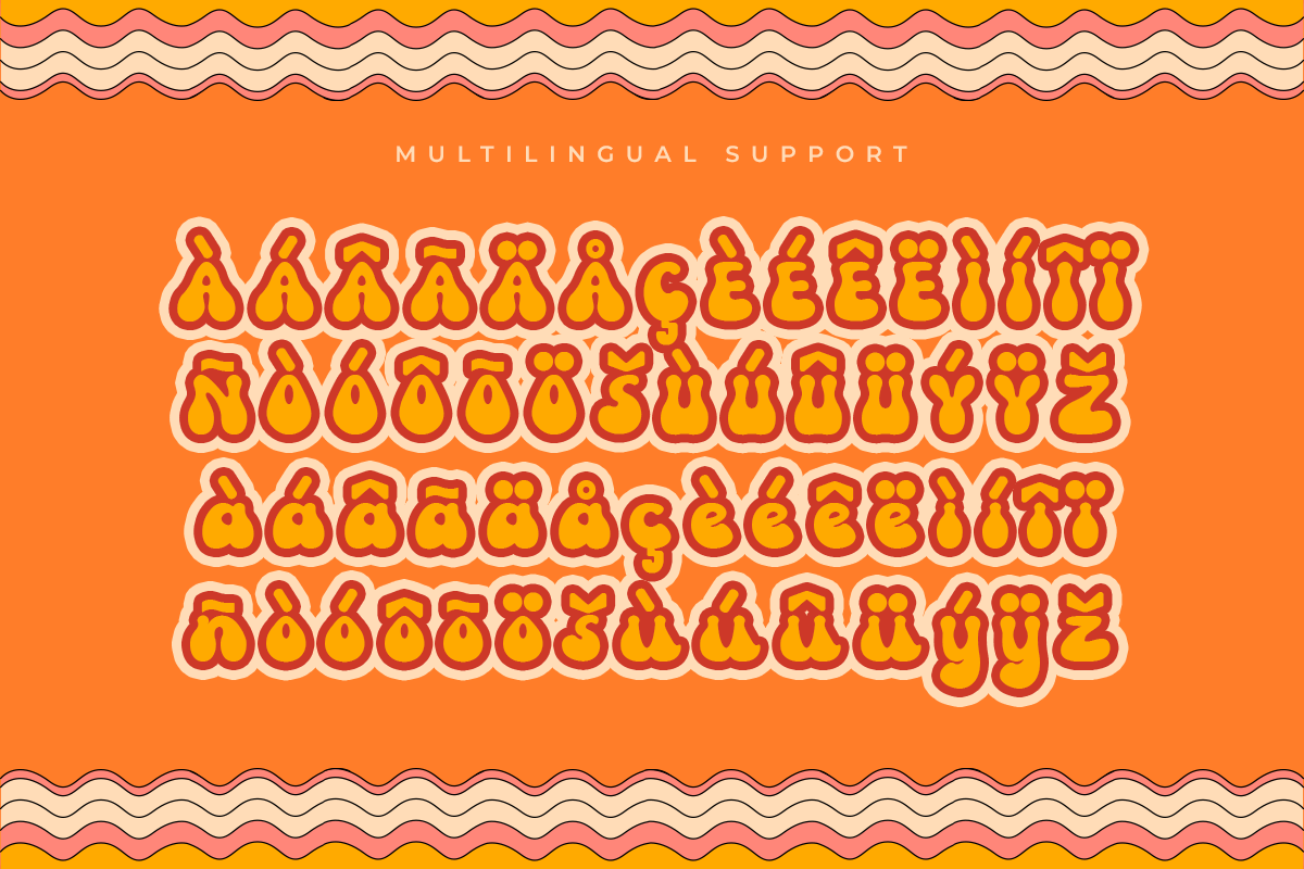 Kong Groovy Modern Groovy Font - Image 9