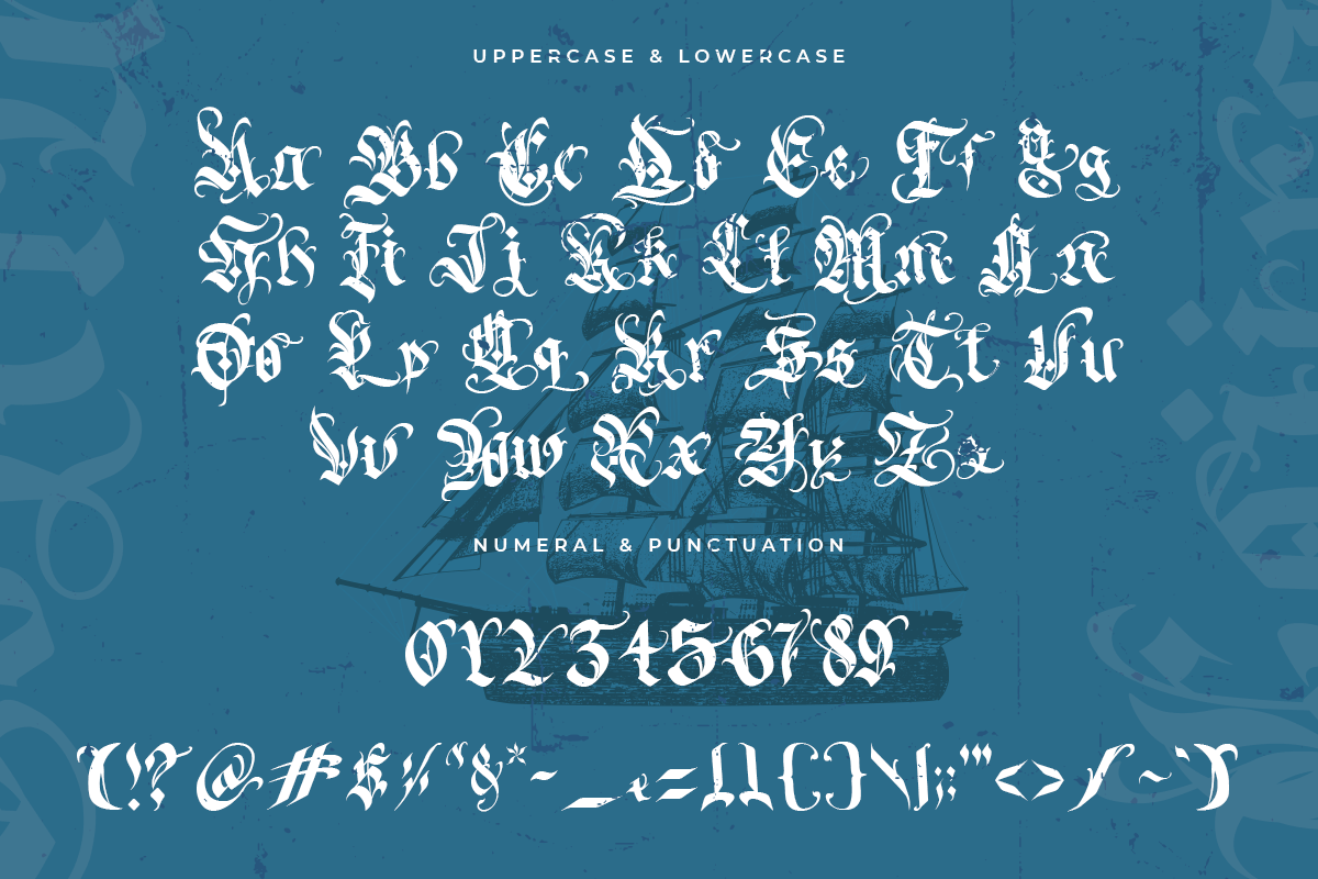 Cojira Blackletter Font - Image 8