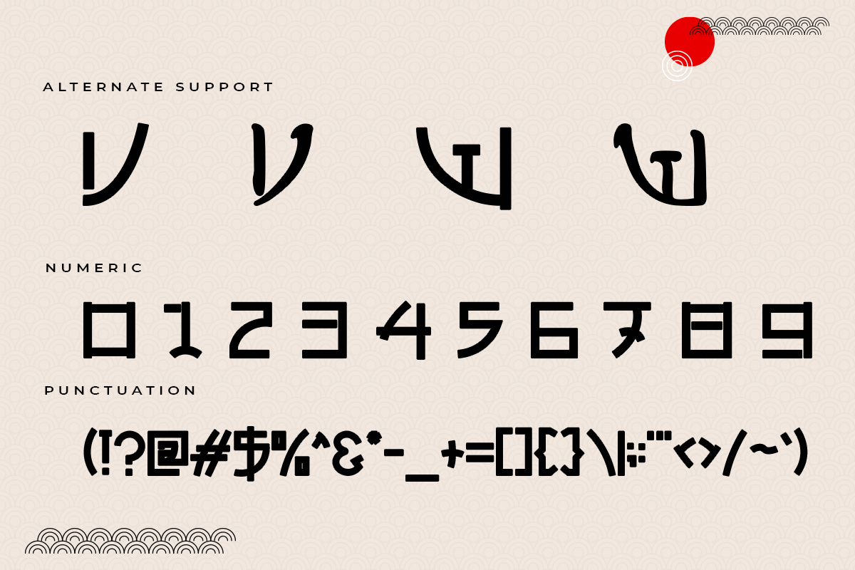 Kong Japanese Modern Japanese Style Font - Image 8