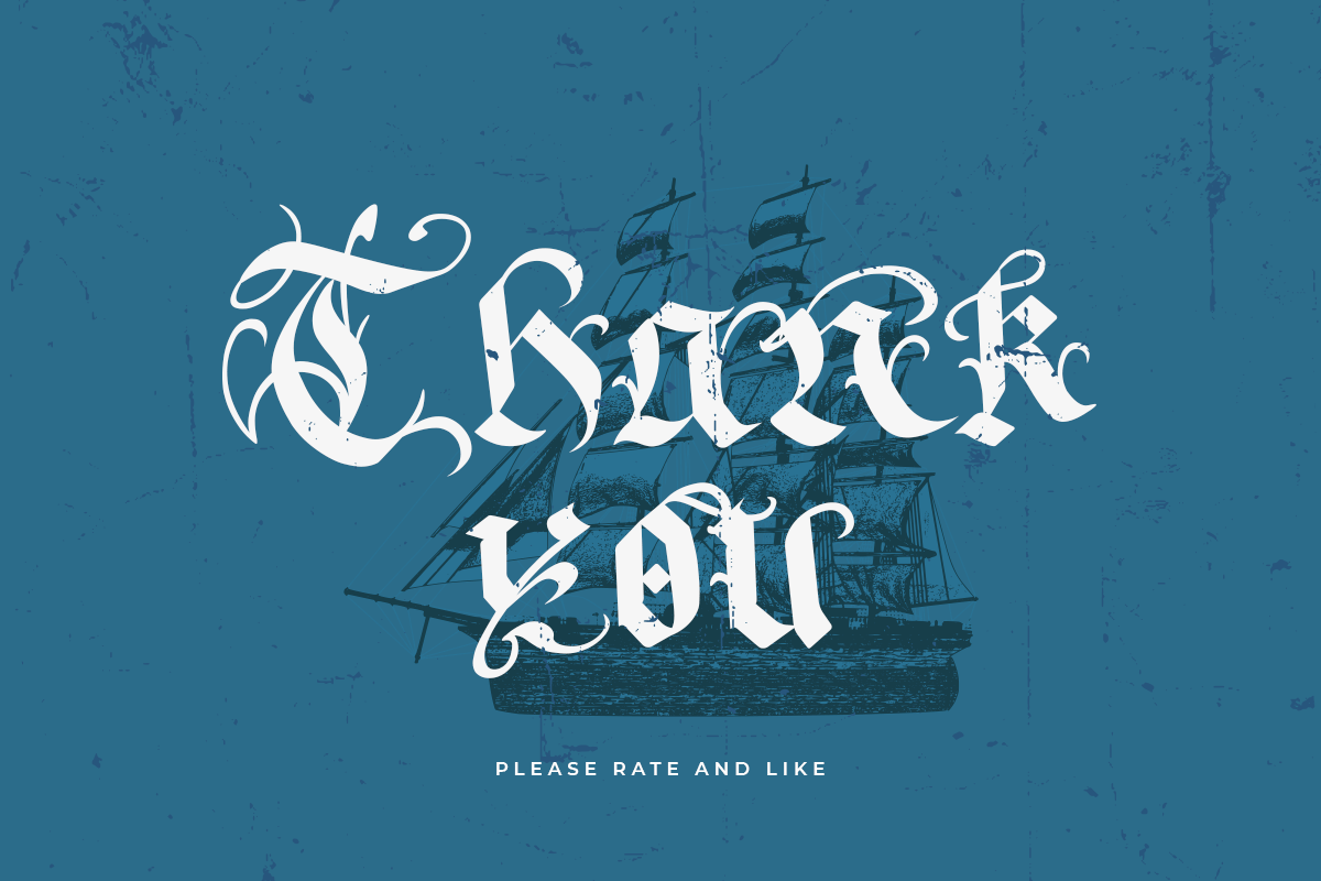 Cojira Blackletter Font - Image 9