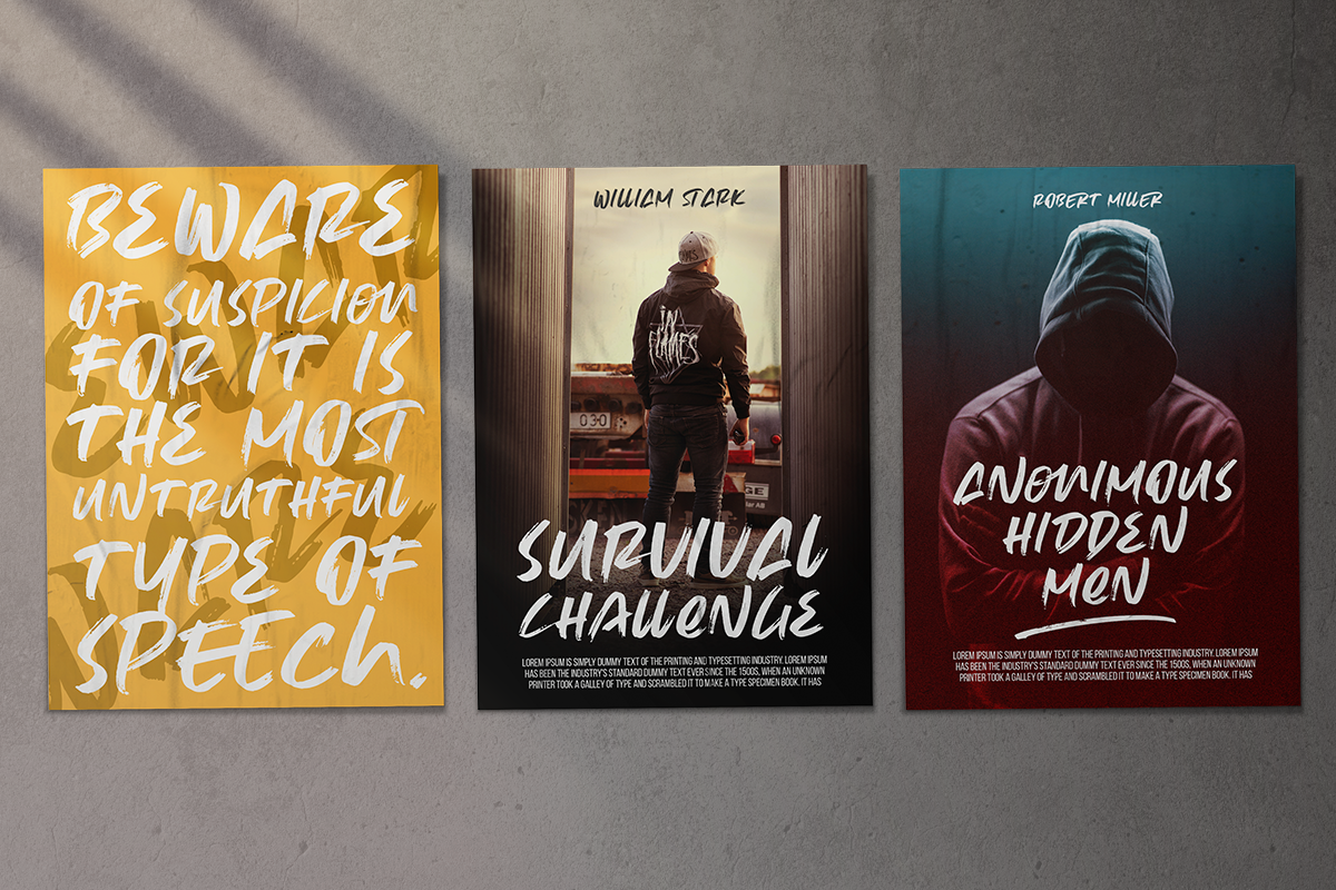 Gilbern Display Brush Font - Image 6