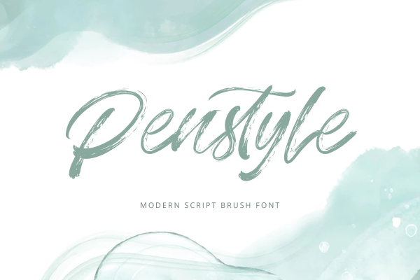 Penstyle Script Brush Font - Image 2
