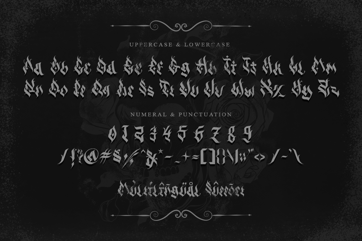 Cavalri Blackletter Font - Image 8