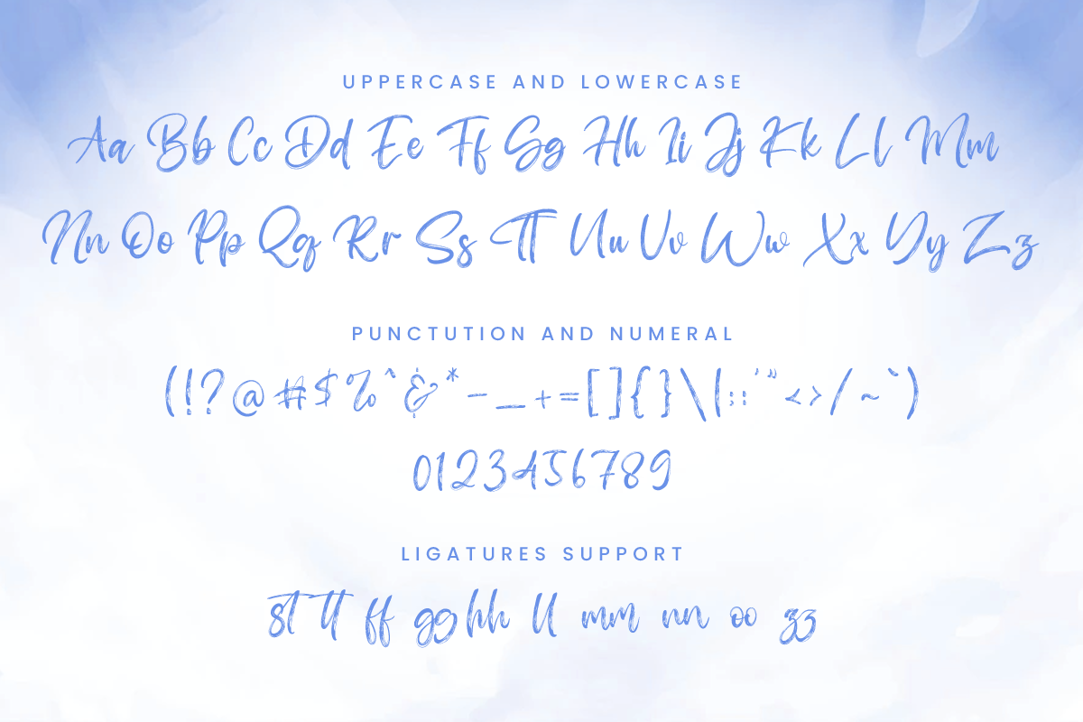 Gallastar Script Brush Font - Image 9