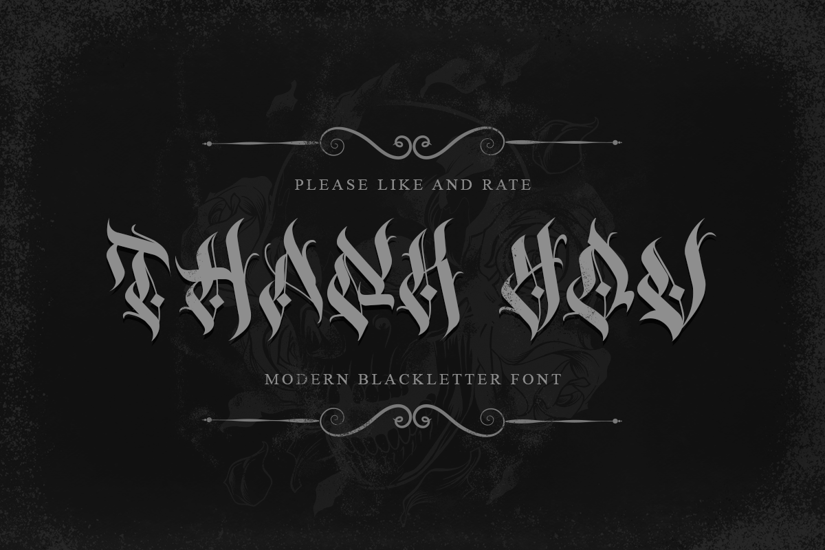 Cavalri Blackletter Font - Image 9