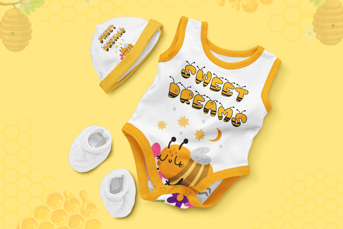 KidsBee Cute Decorative Font - Image 3