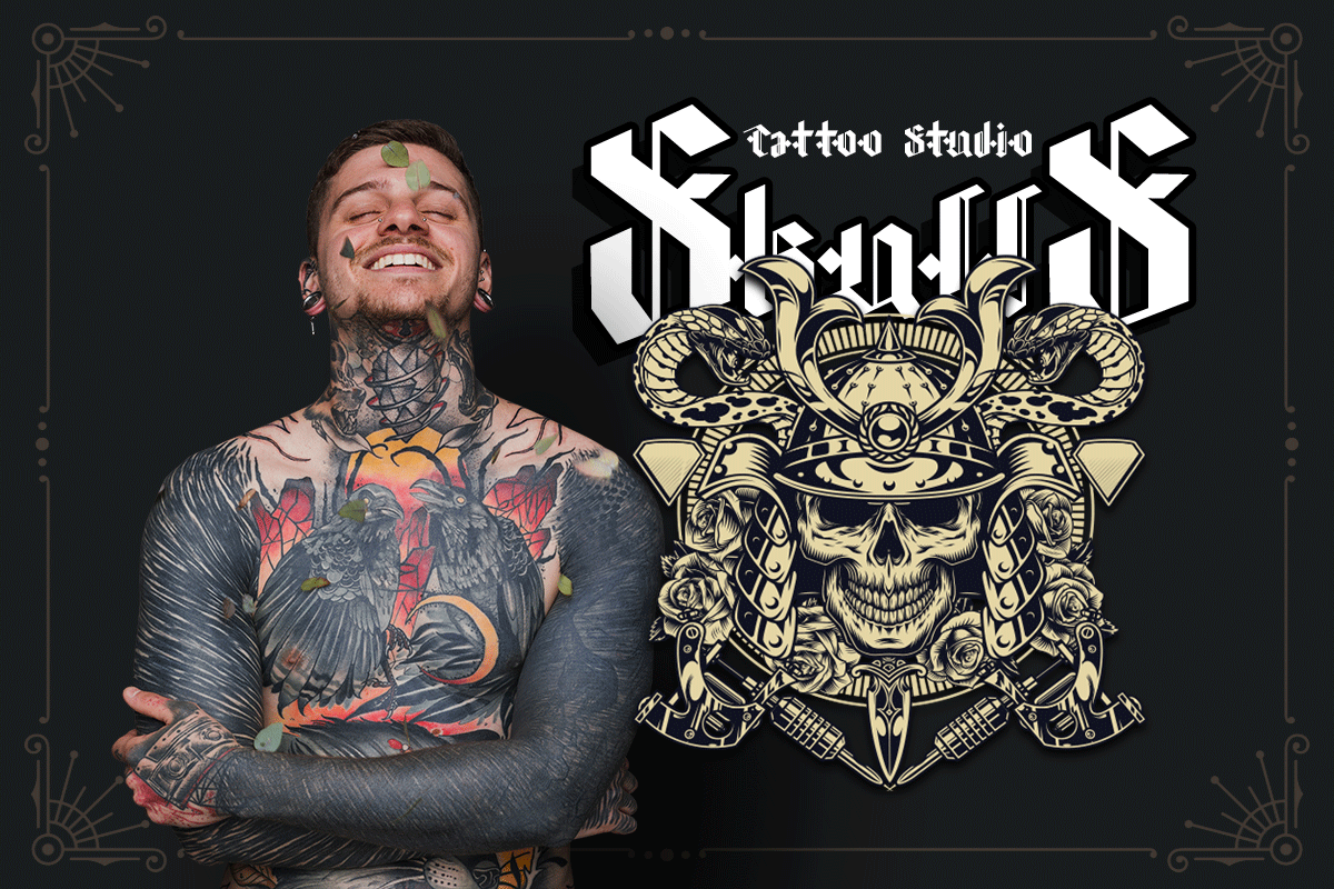 Black Word Blackletter Font - Image 4