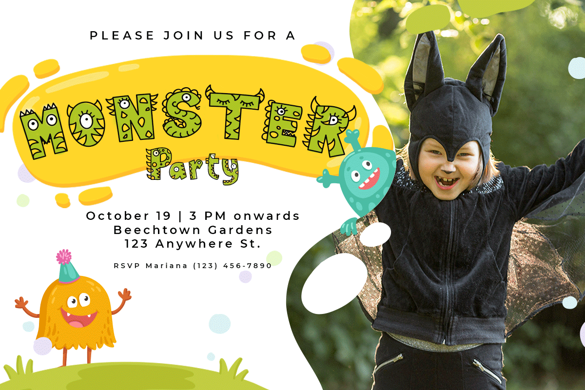 Monsterazor Cute Decorative Font - Image 5