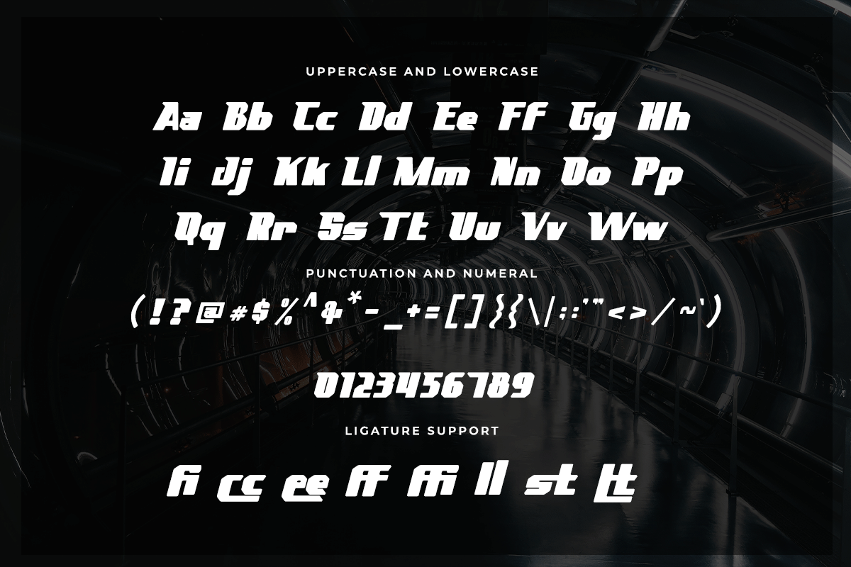 Hatcfast Display Font - Image 6