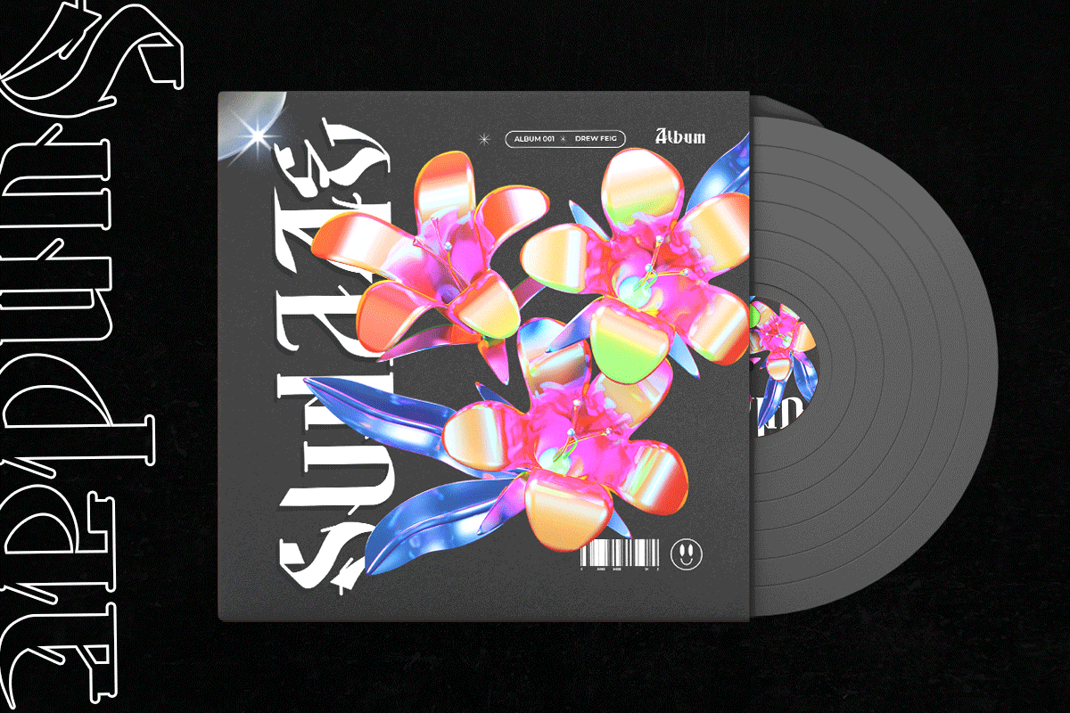 Black Nature Blackletter Font - Image 6