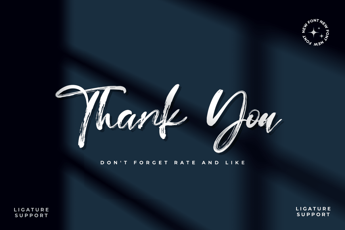 Fanista Handwritten Brush Font - Image 7