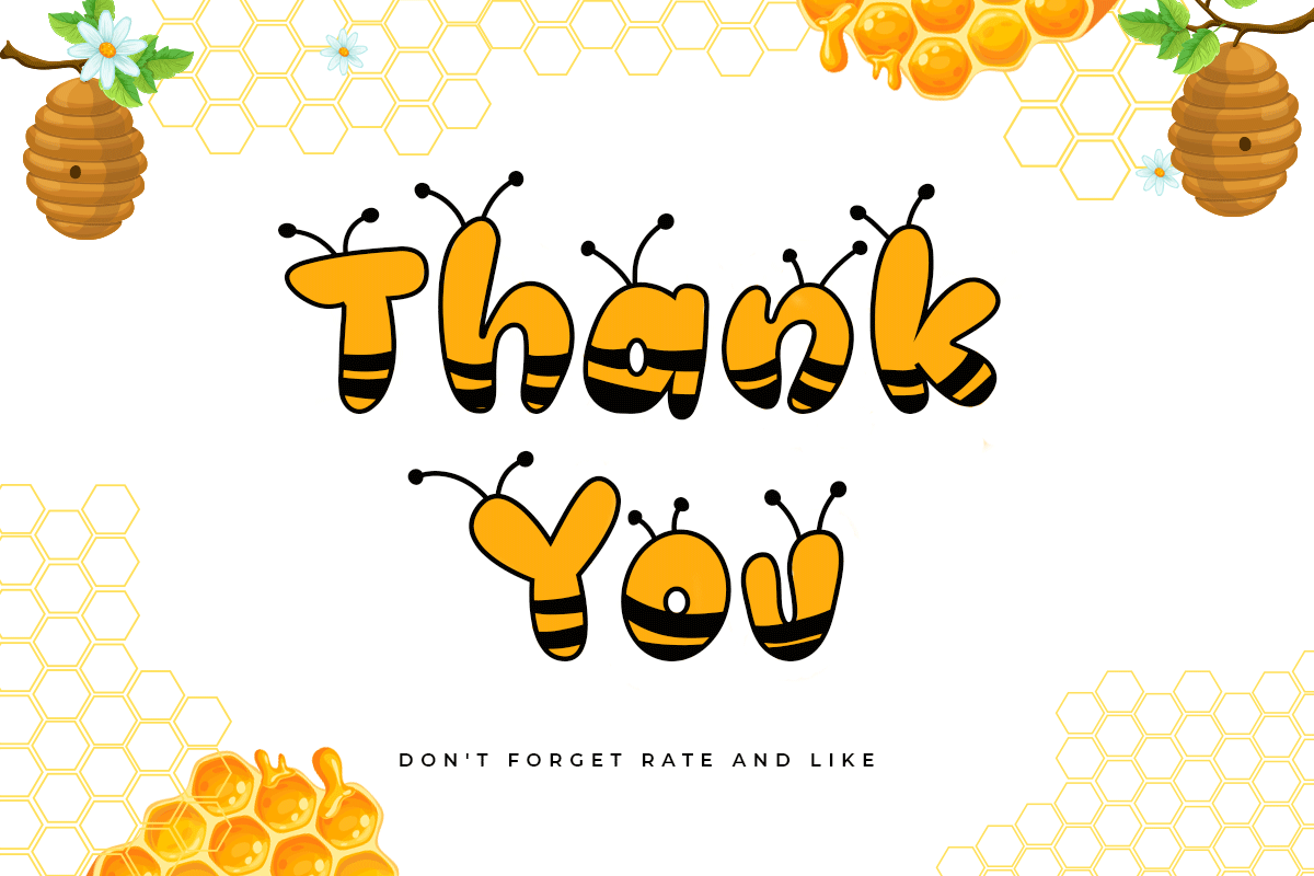 KidsBee Cute Decorative Font - Image 7