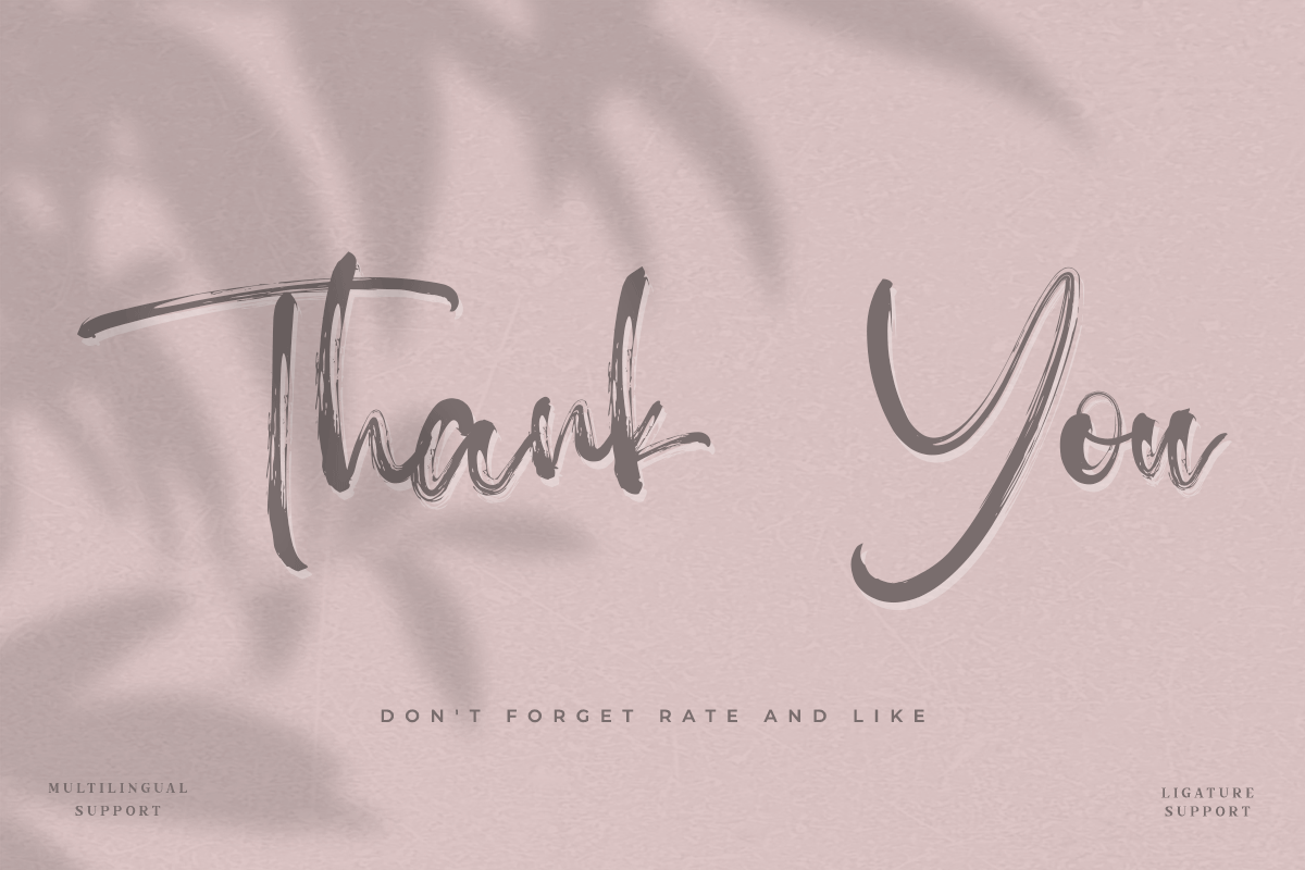 Catterina Handwritten Brush Font - Image 7