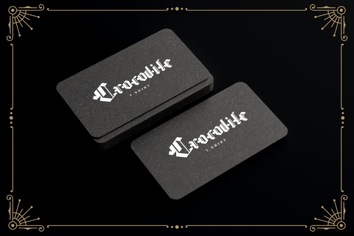 Black Word Blackletter Font - Image 7