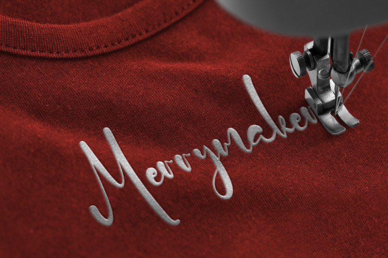 Adrian Martin Embroidery Script Font