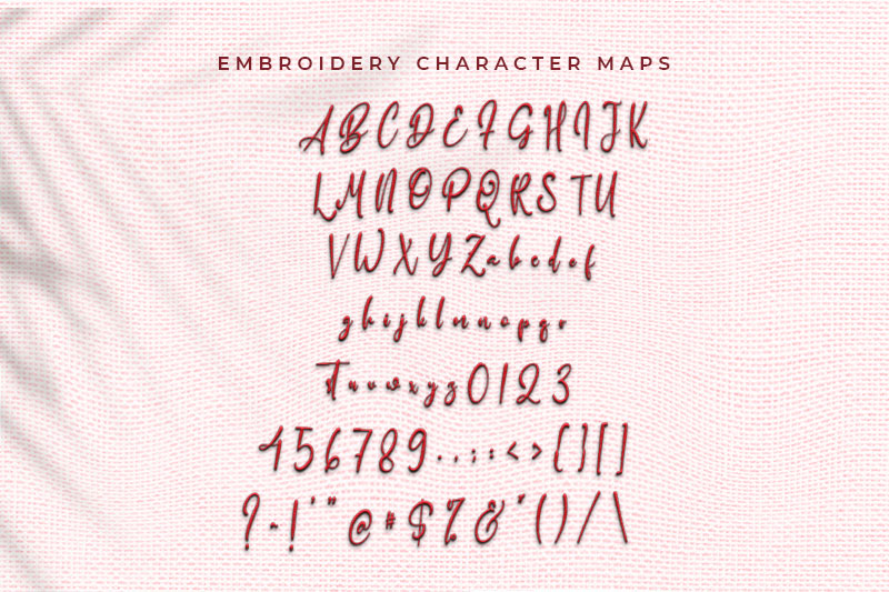 Adrian Martin Embroidery Script Font