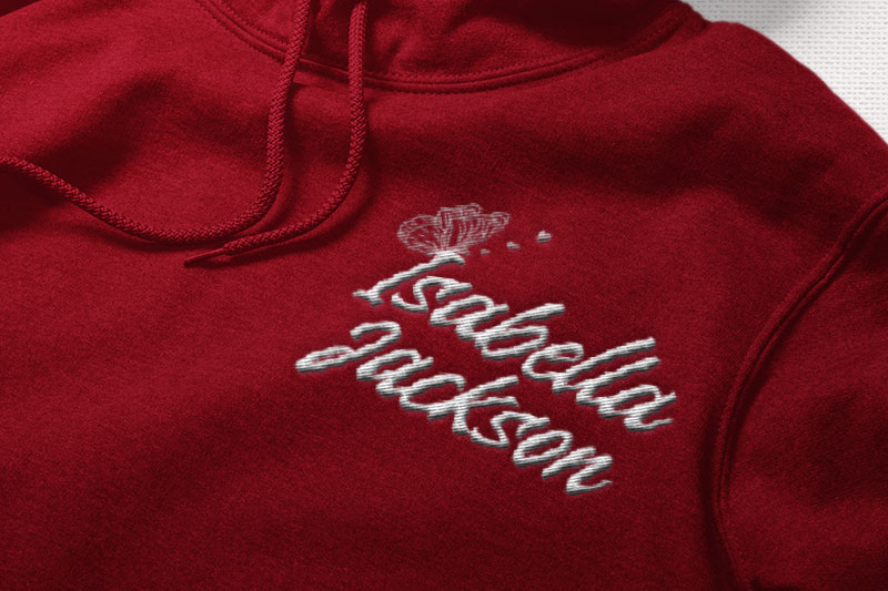 Agustin Embroidery Script Font