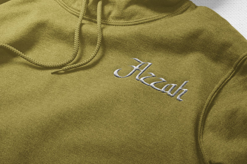 Alamsyah Embroidery Decorative Font