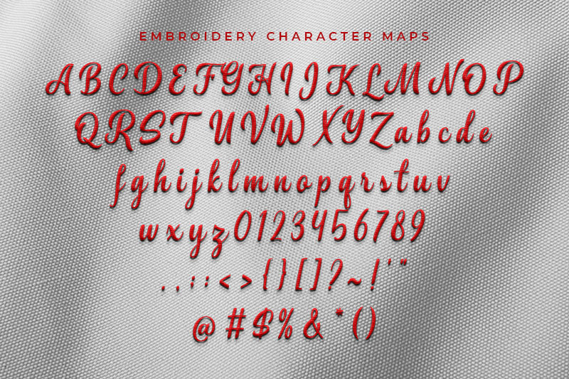 Aliffah Embroidery Script Font