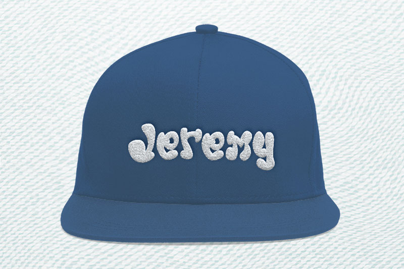 Amigos Embroidery Display Font