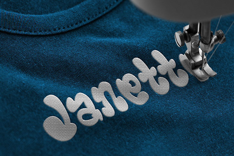 Amigos Embroidery Display Font