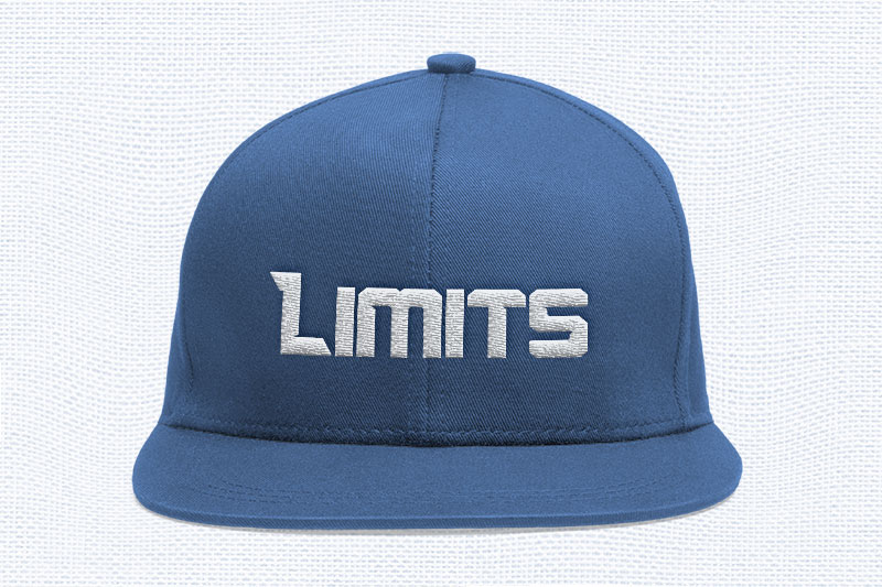 Arcades Embroidery display Font