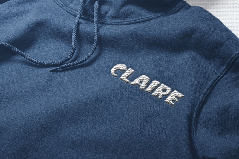 Arcades Embroidery display Font