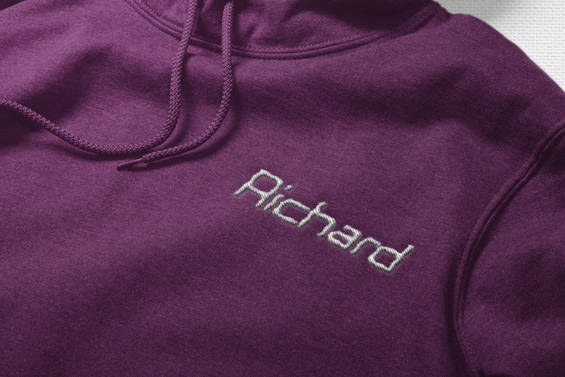 Astraneo Embroidery Futuristic Font