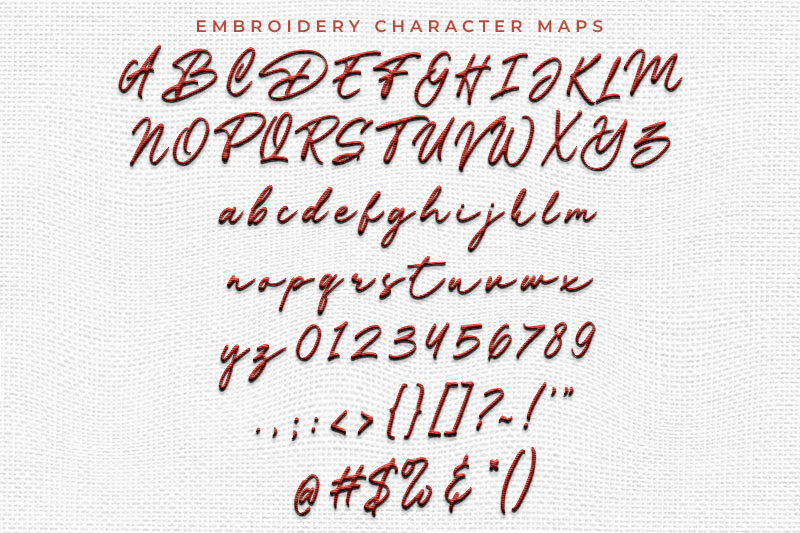 Battossa Embroidery script Font