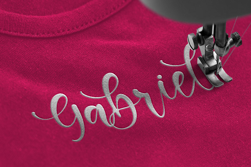 Beatriz Abilla Embroidery Script Font