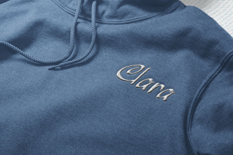 Beckhand Embroidery Handwriting Font