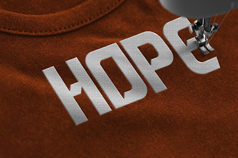 Benzo Embroidery Display Font