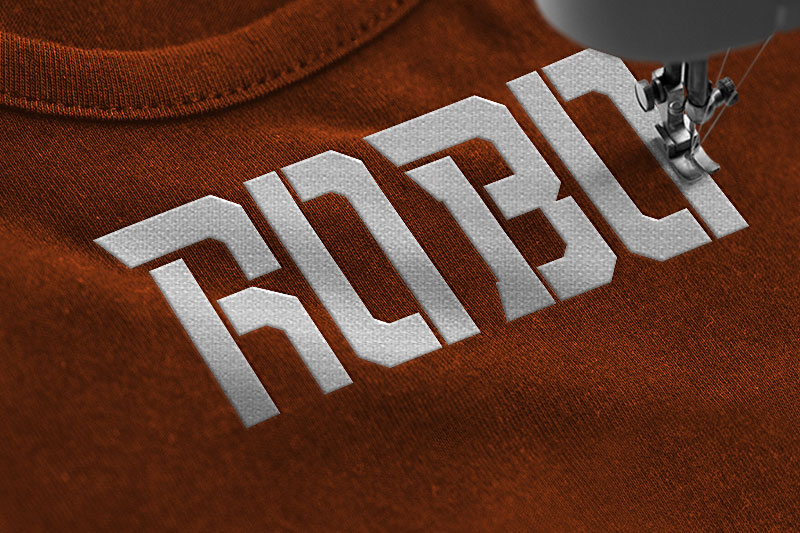 Blackmore Embroidery Display font