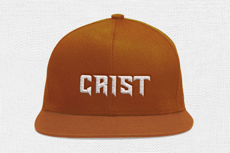 Blades Embroidery Display Font