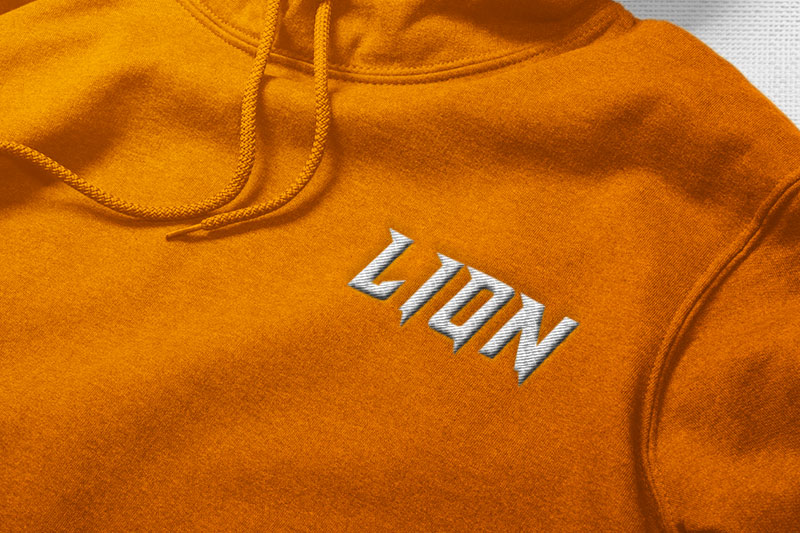 Blades Embroidery Display Font