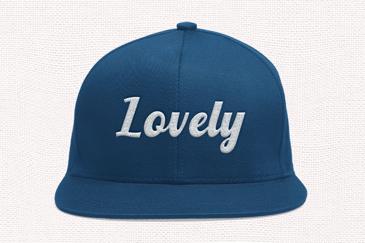 Blanderman Embroidery Script Font