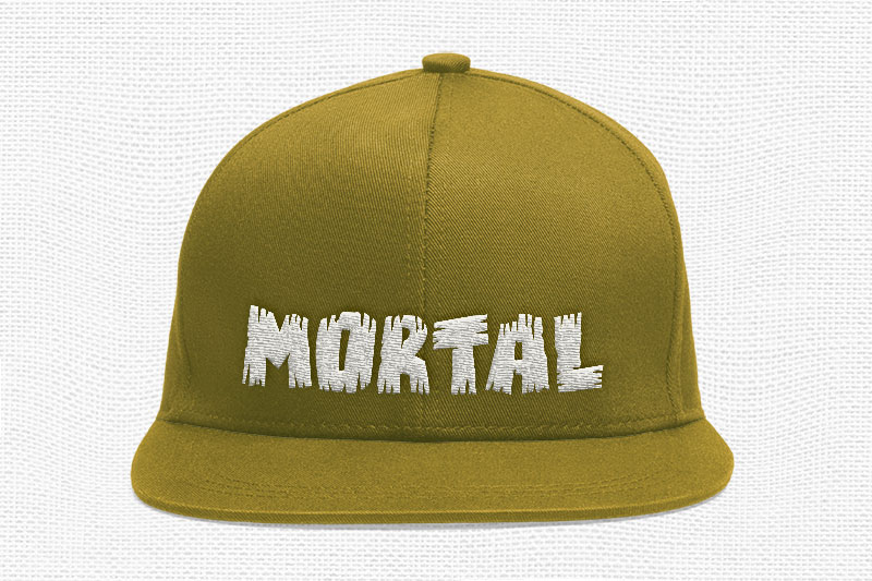 Bongus Embroidery Display Font