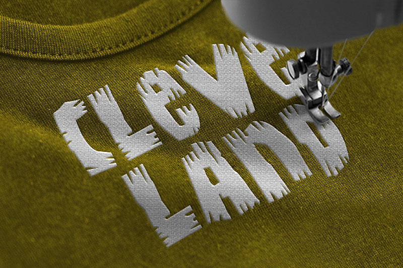 Bongus Embroidery Display Font